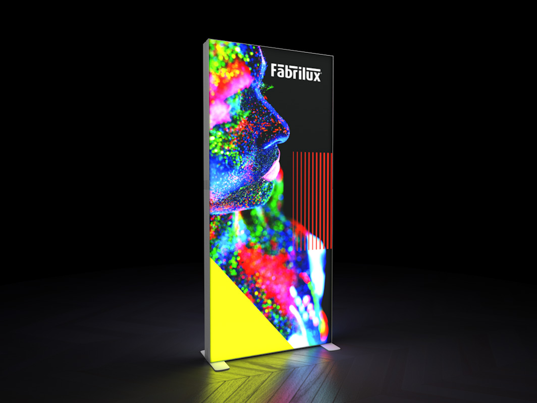 FABRILUX® Freestanding LED Fabric Lightbox 1000 X 2250mm